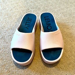 lemon jelly wedge sandals